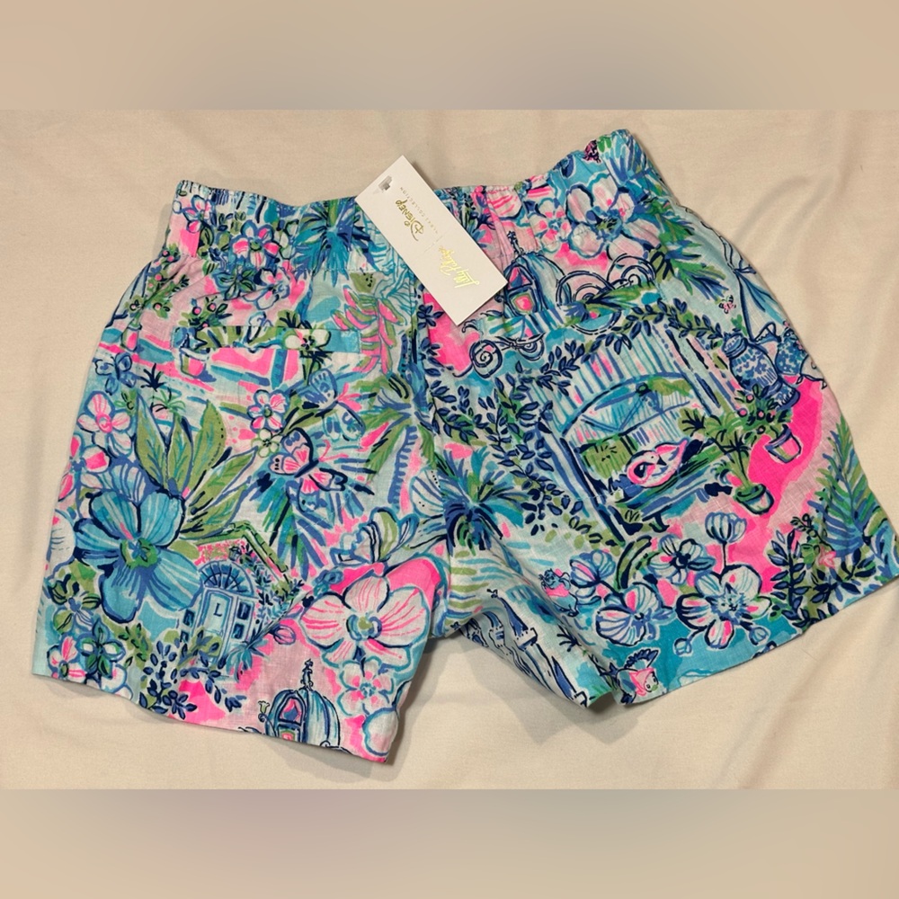 Disney- Cinderella -Lilly Pulitzer-Athletic Shorts- Girls/ Woman- Elastic waist- - Picture 3 of 11